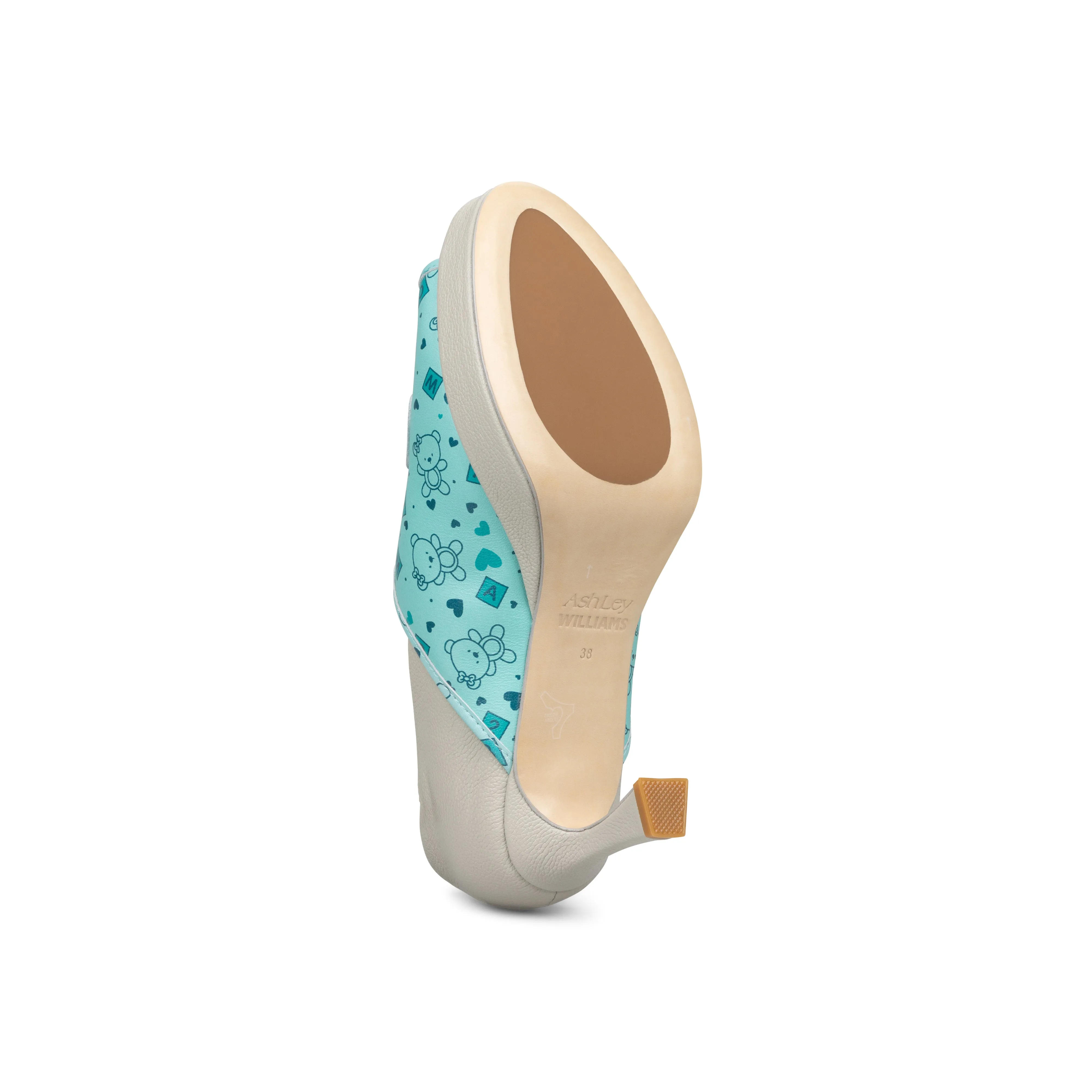 LITTLE BEAR VELCRO KITTEN HEELS sold by Ashley Williams product image thumbnail 5