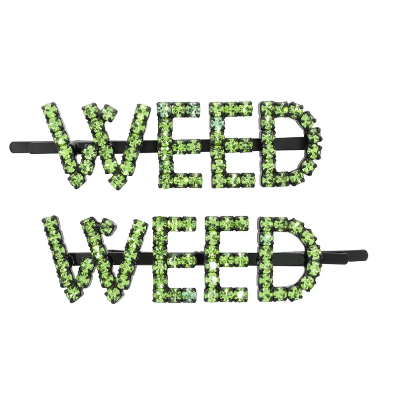 WEED HAIR PINS sold by Ashley Williams