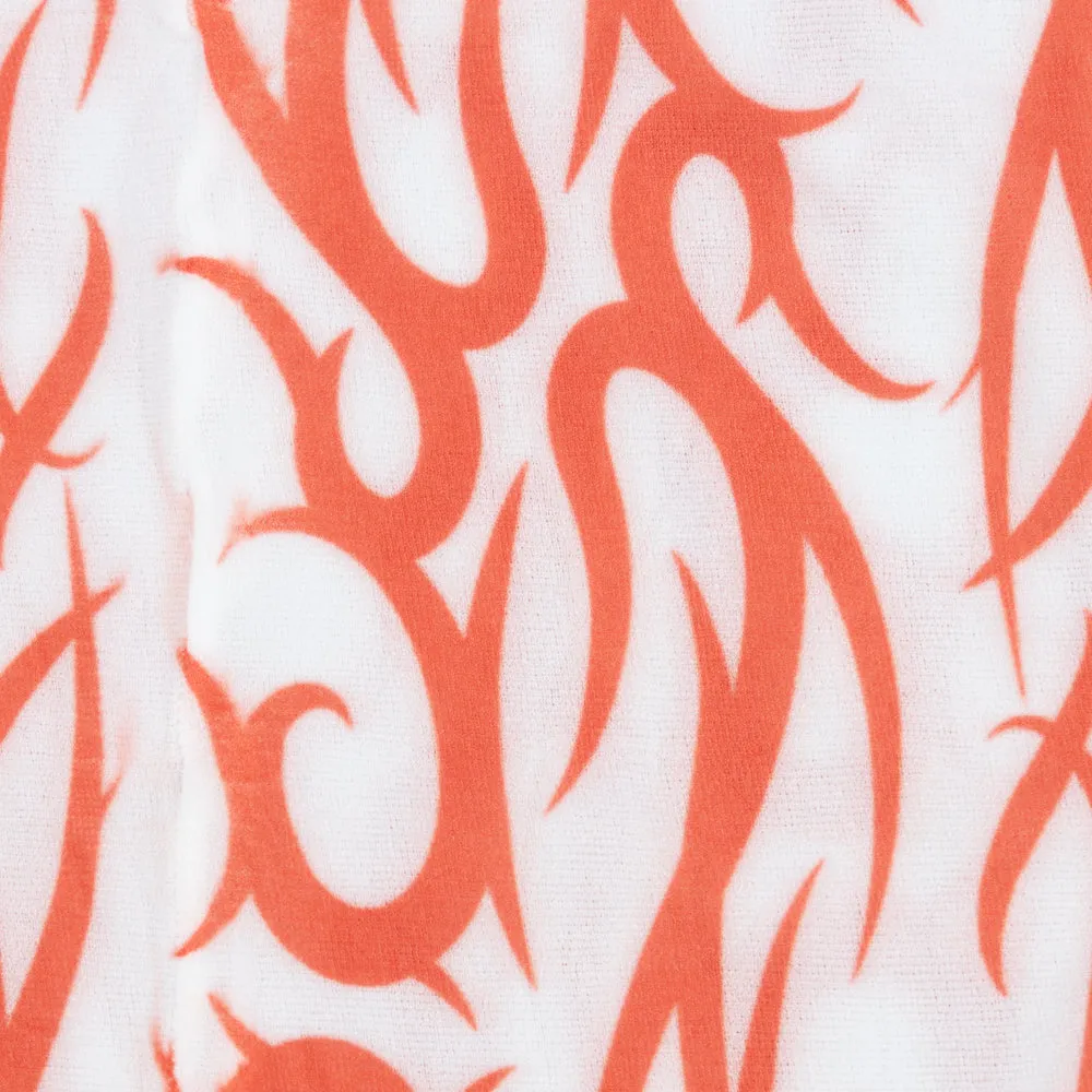 RED AND WHITE TATTOO TIGHTS sold by Ashley Williams product image thumbnail 3