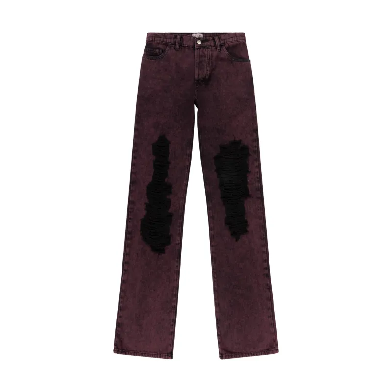 PURPLE RIP JEANS sold by Ashley Williams