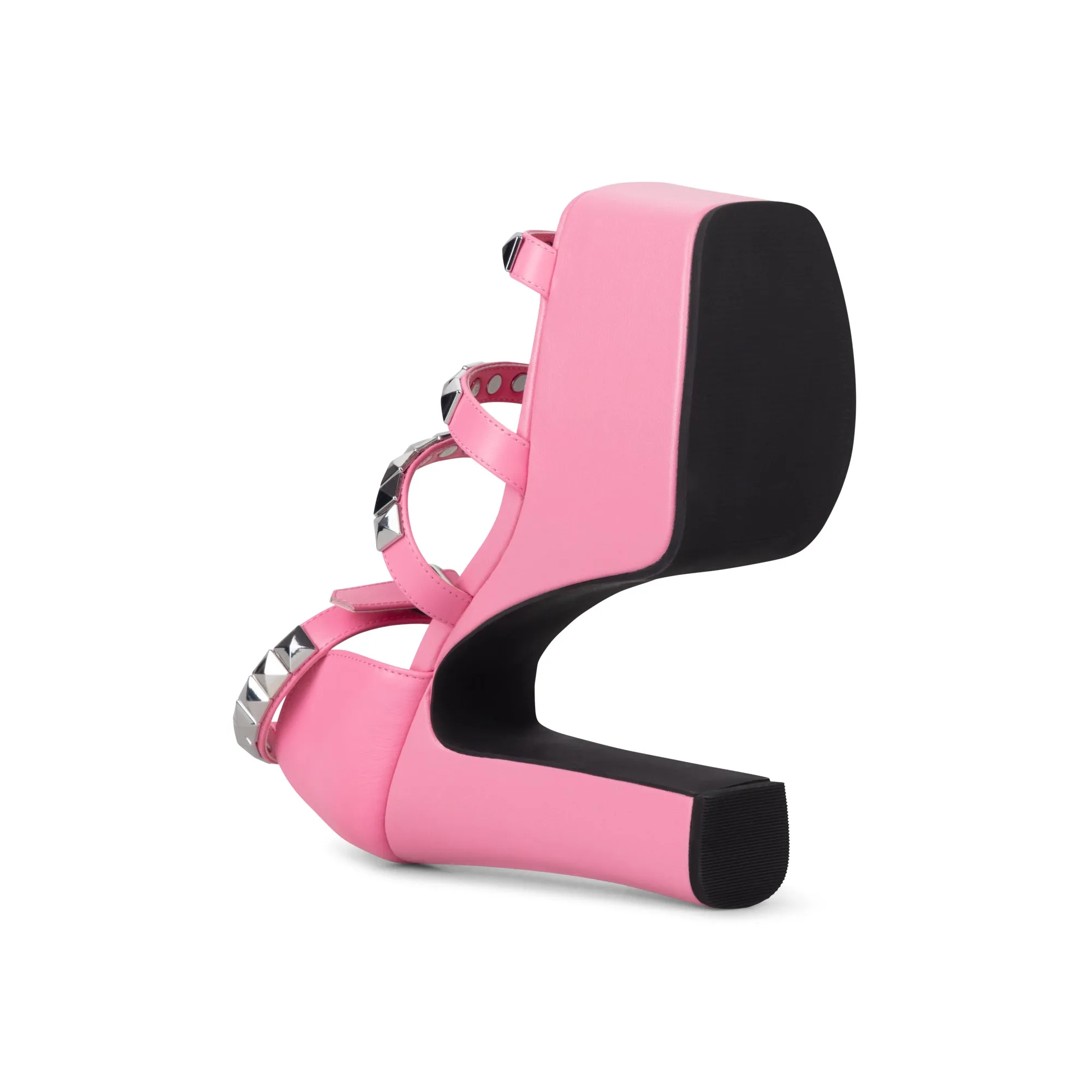 STUDDED IRIS HEELS PINK sold by Ashley Williams product image thumbnail 4
