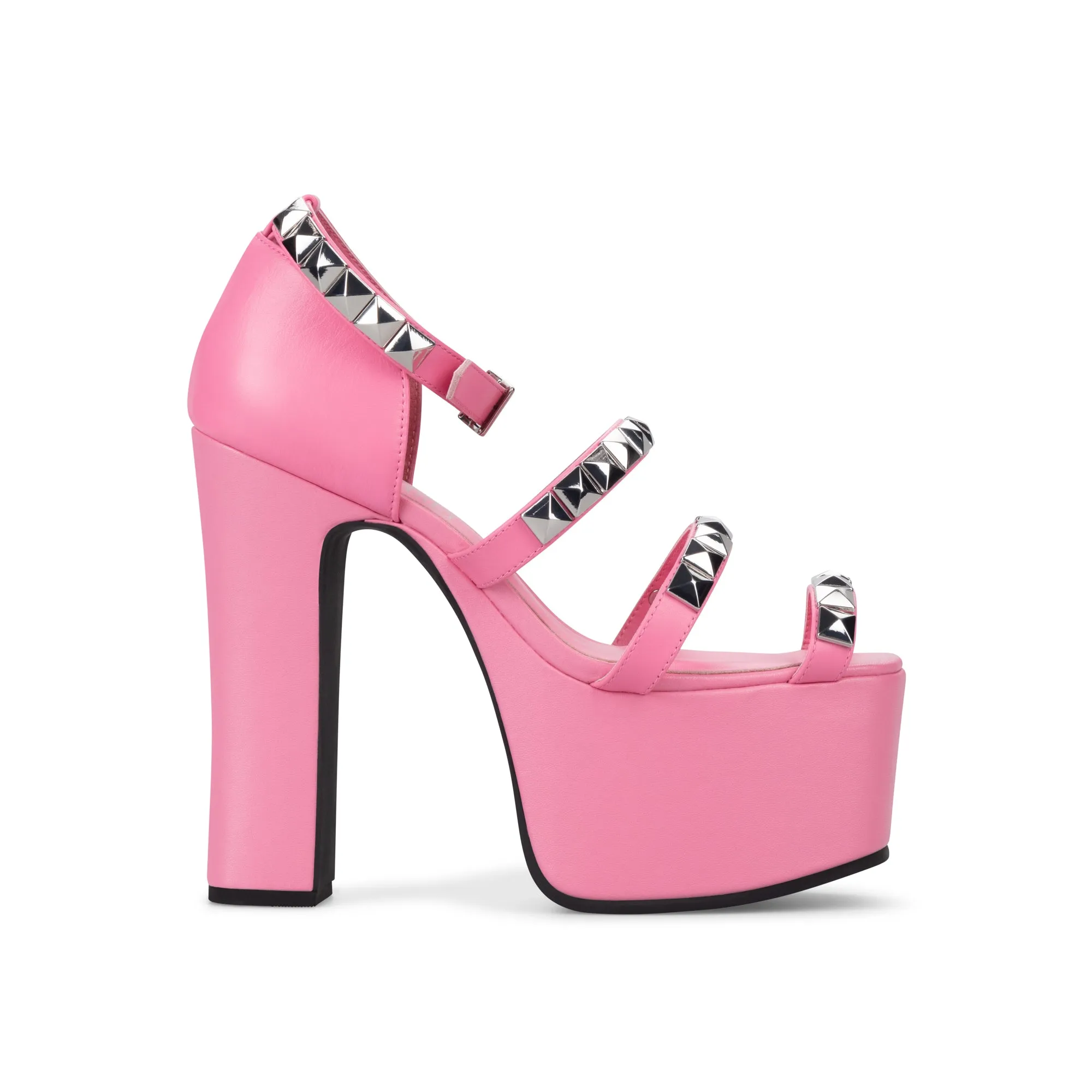 STUDDED IRIS HEELS PINK sold by Ashley Williams product image thumbnail 3