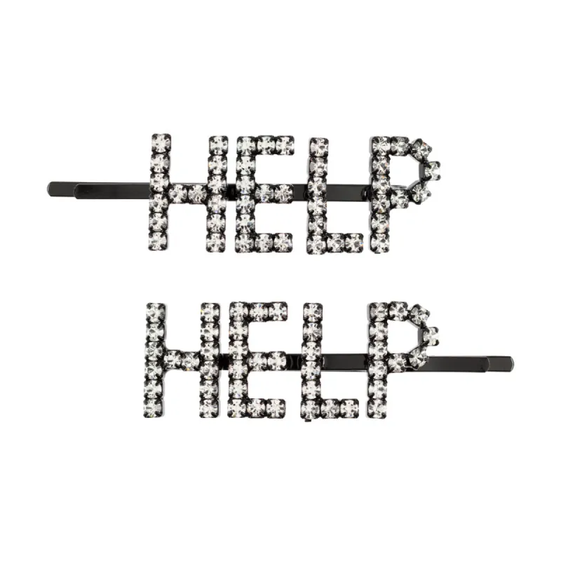 HELP HAIR PINS sold by Ashley Williams