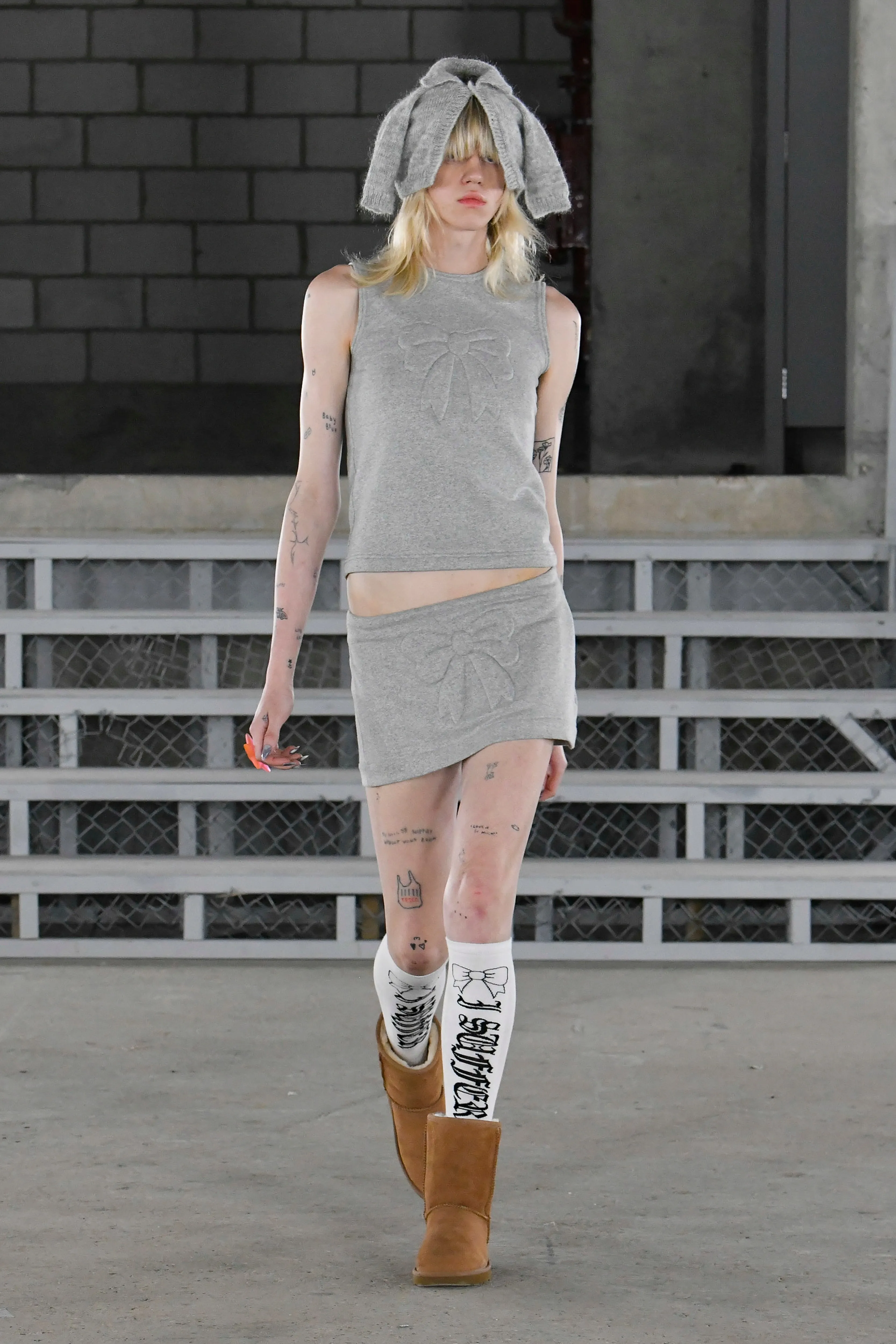 3D BOW MINI SKIRT sold by Ashley Williams product image thumbnail 2