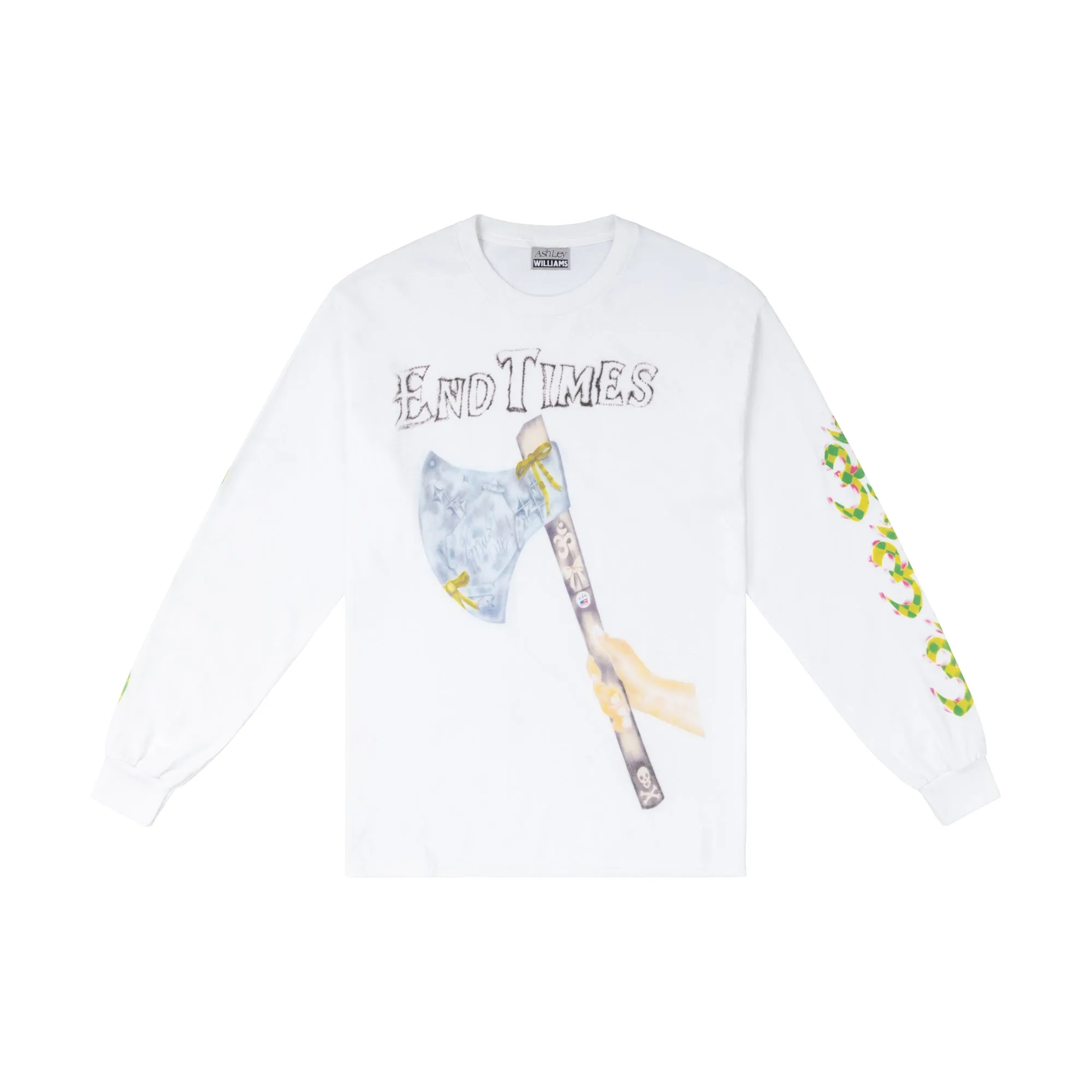 AXE LONG SLEEVE T-SHIRT sold by Ashley Williams