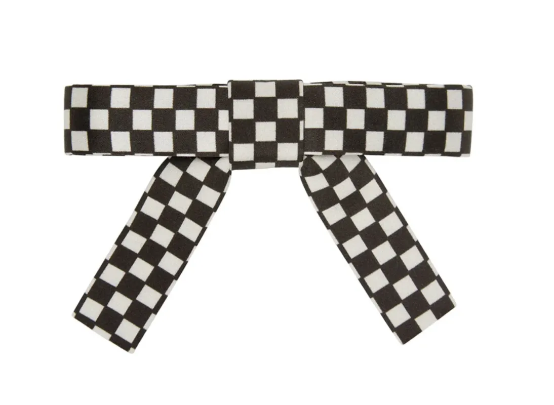 CHECK BOW HAIR CLIP sold by Ashley Williams