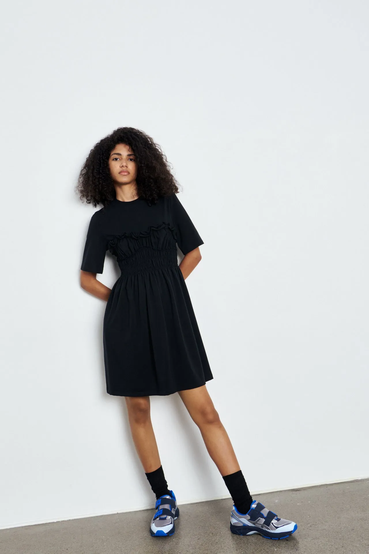 VALENCIA | DRESS JERSEY BLACK sold by Cecilie Bahnsen product image thumbnail 3