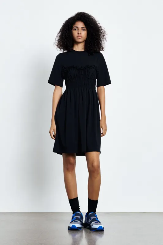VALENCIA | DRESS JERSEY BLACK made by Cecilie Bahnsen
