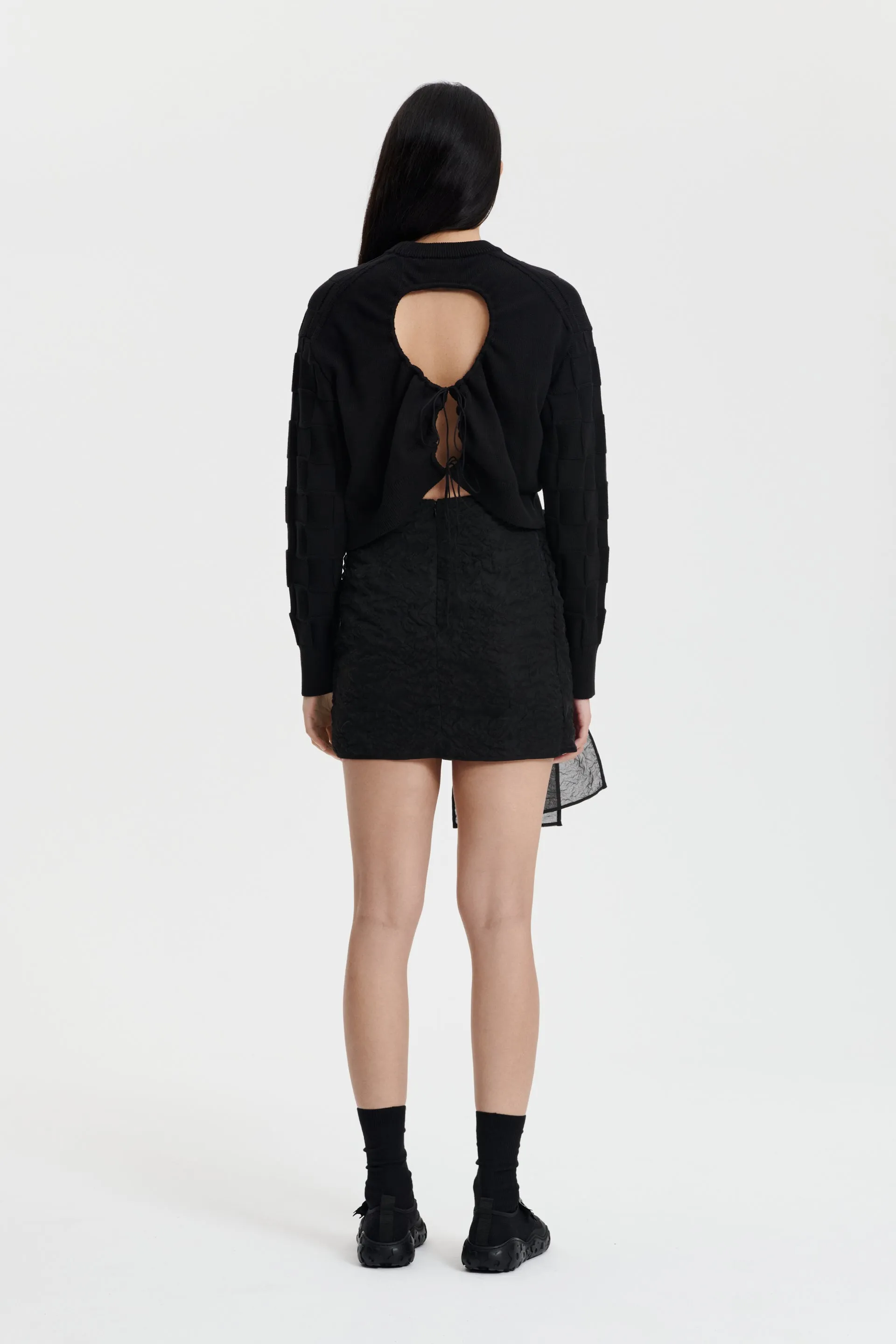 GIGI | SKIRT POSY MATELASS… BLACK sold by Cecilie Bahnsen product image thumbnail 2