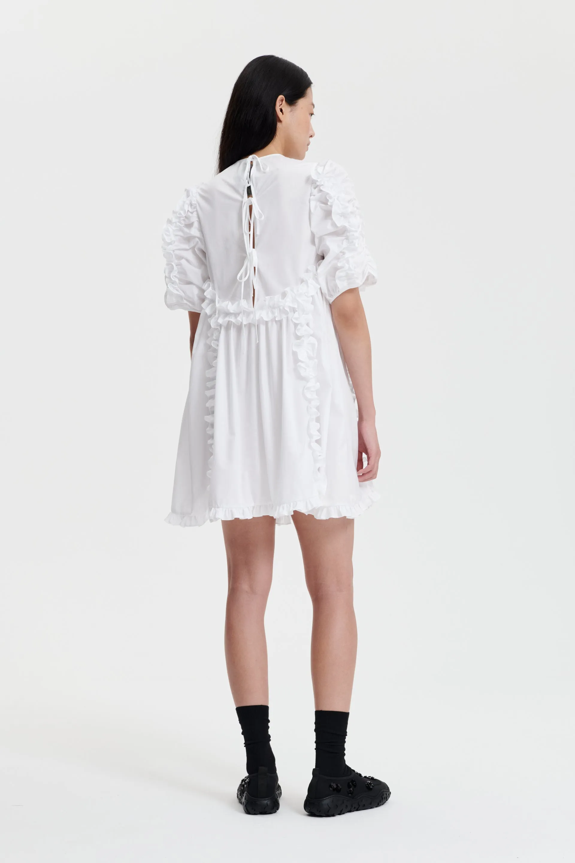 GINNY | DRESS COTTON WHITE sold by Cecilie Bahnsen product image thumbnail 2