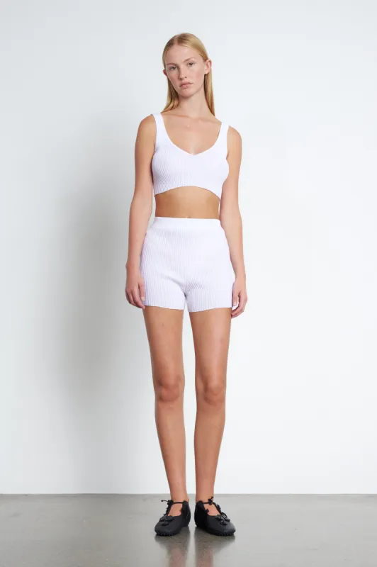 ILARIA | BRALETTE COTTON BLEND WHITE made by Cecilie Bahnsen