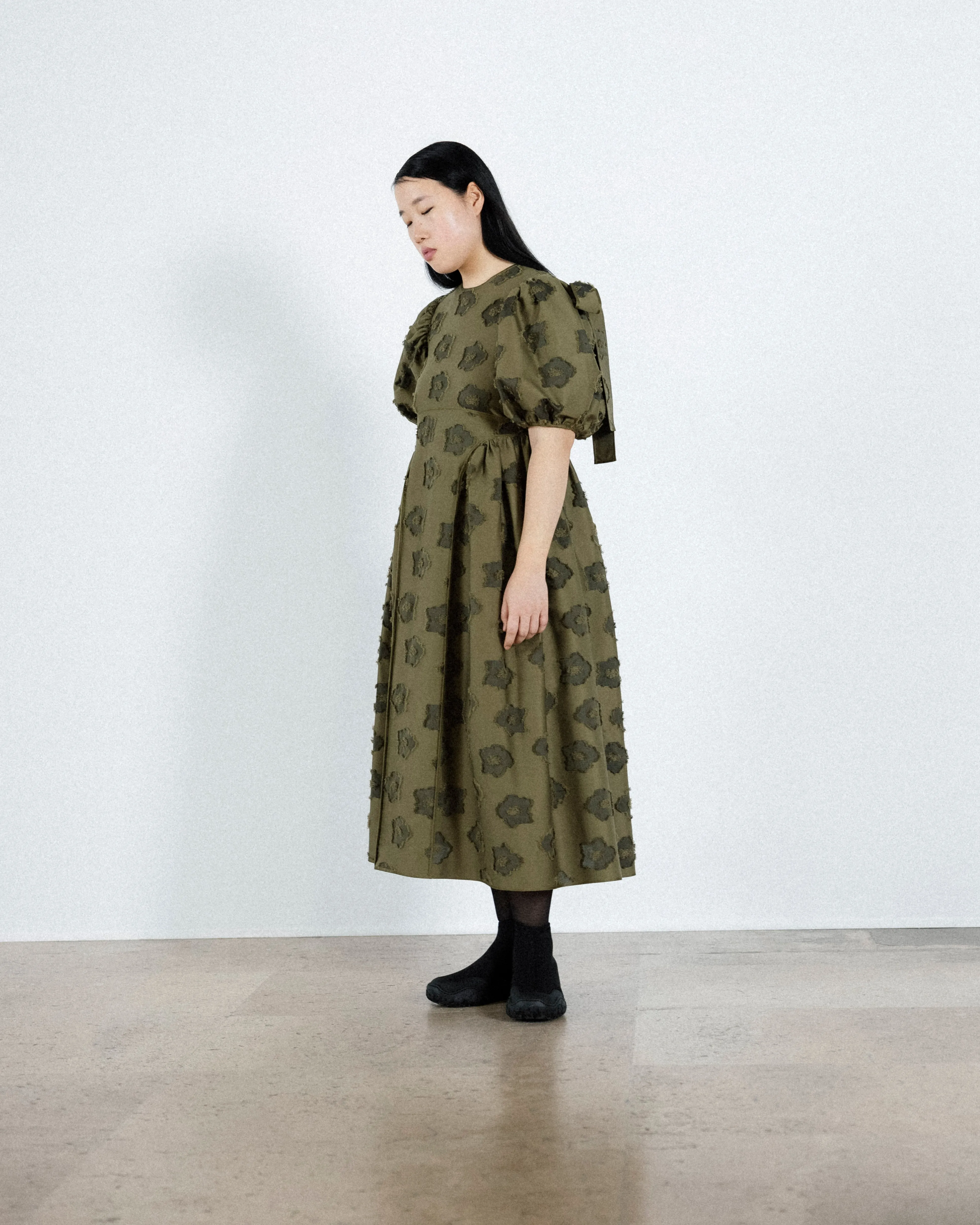 FINNEGAN | DRESS ARPINA FIL-COUP… OLIVE sold by Cecilie Bahnsen product image thumbnail 3