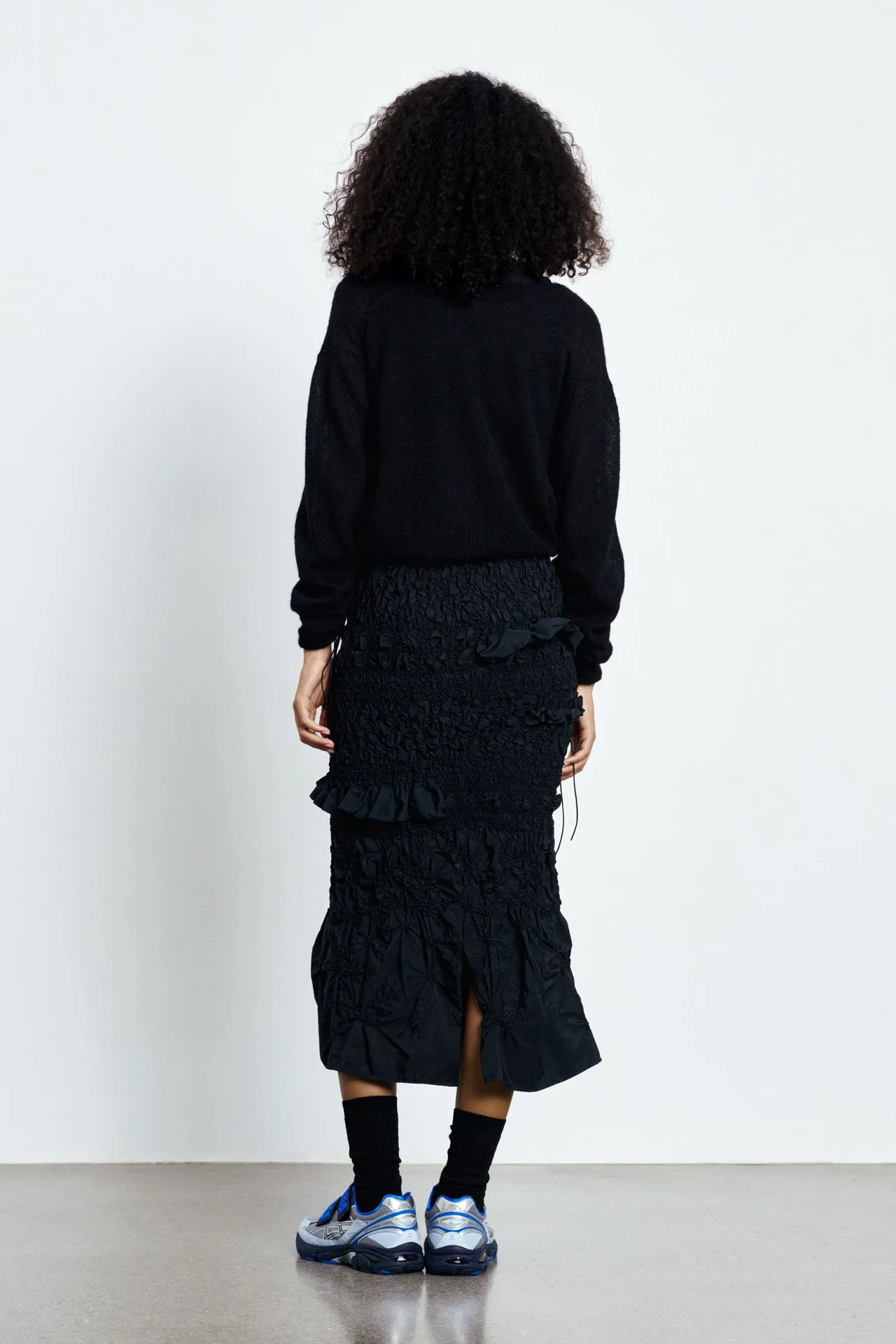 VICKI | CARDIGAN VENUS SOFT KNIT BLACK sold by Cecilie Bahnsen product image thumbnail 2