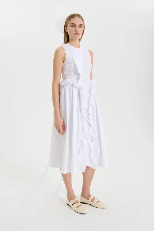OLE | DRESS COTTON / WHITE BRIDAL sold by Cecilie Bahnsen