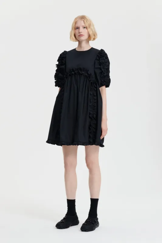 GINNY | DRESS COTTON BLACK sold by Cecilie Bahnsen