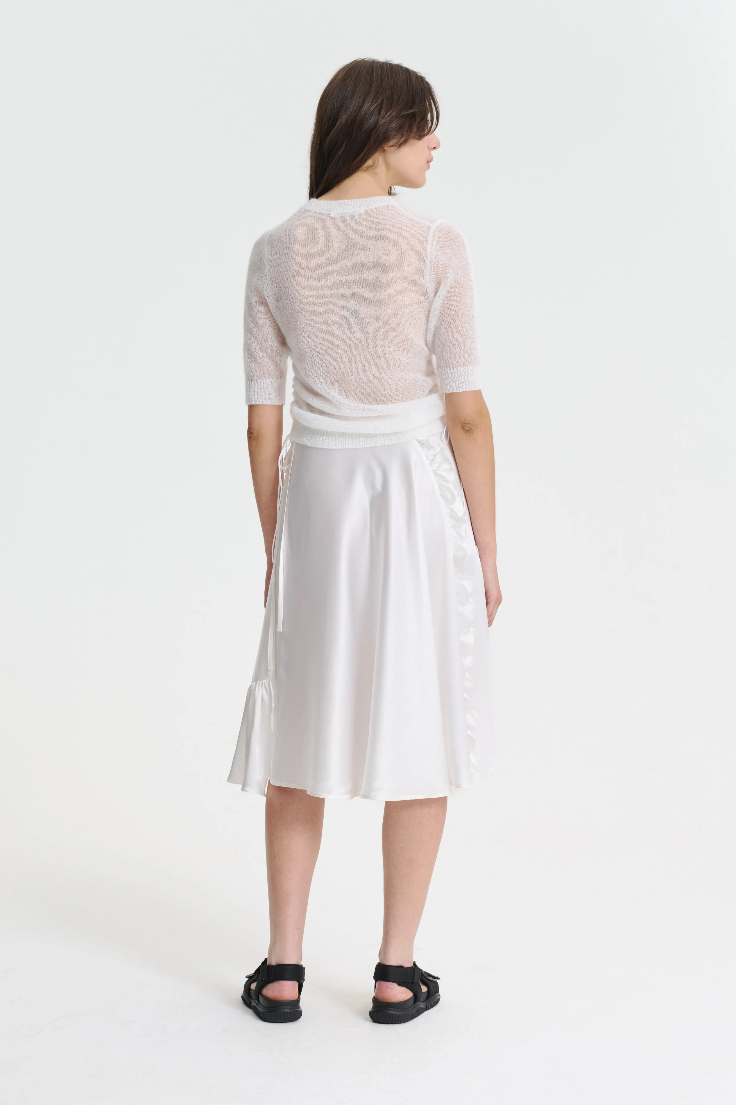 VIDEL | TOP MOHAIR KNIT WHITE sold by Cecilie Bahnsen product image thumbnail 3