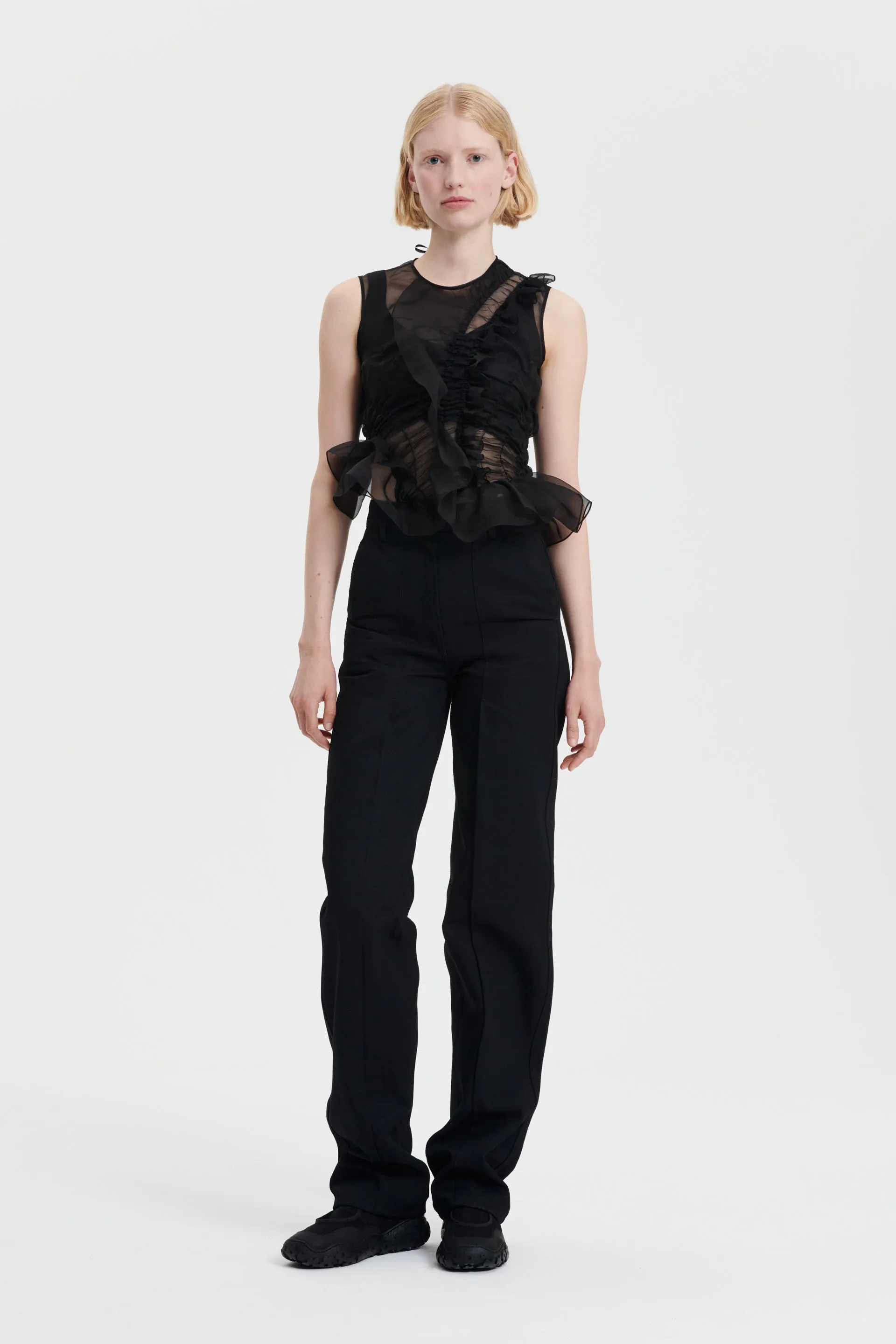 GEO | TOP ORGANZA BLACK sold by Cecilie Bahnsen