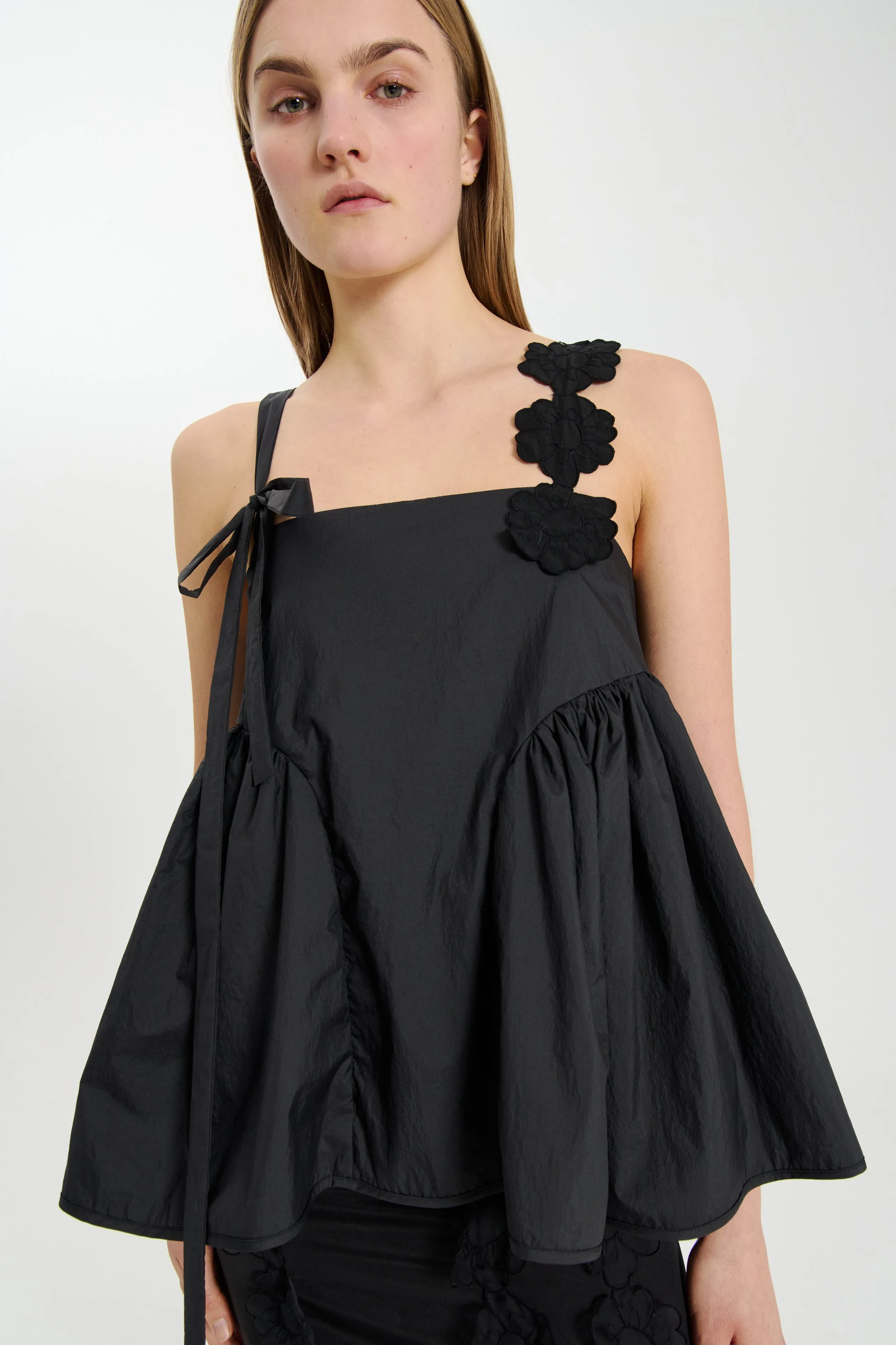 ONYX | TOP RIPSTOP BLACK sold by Cecilie Bahnsen product image thumbnail 2