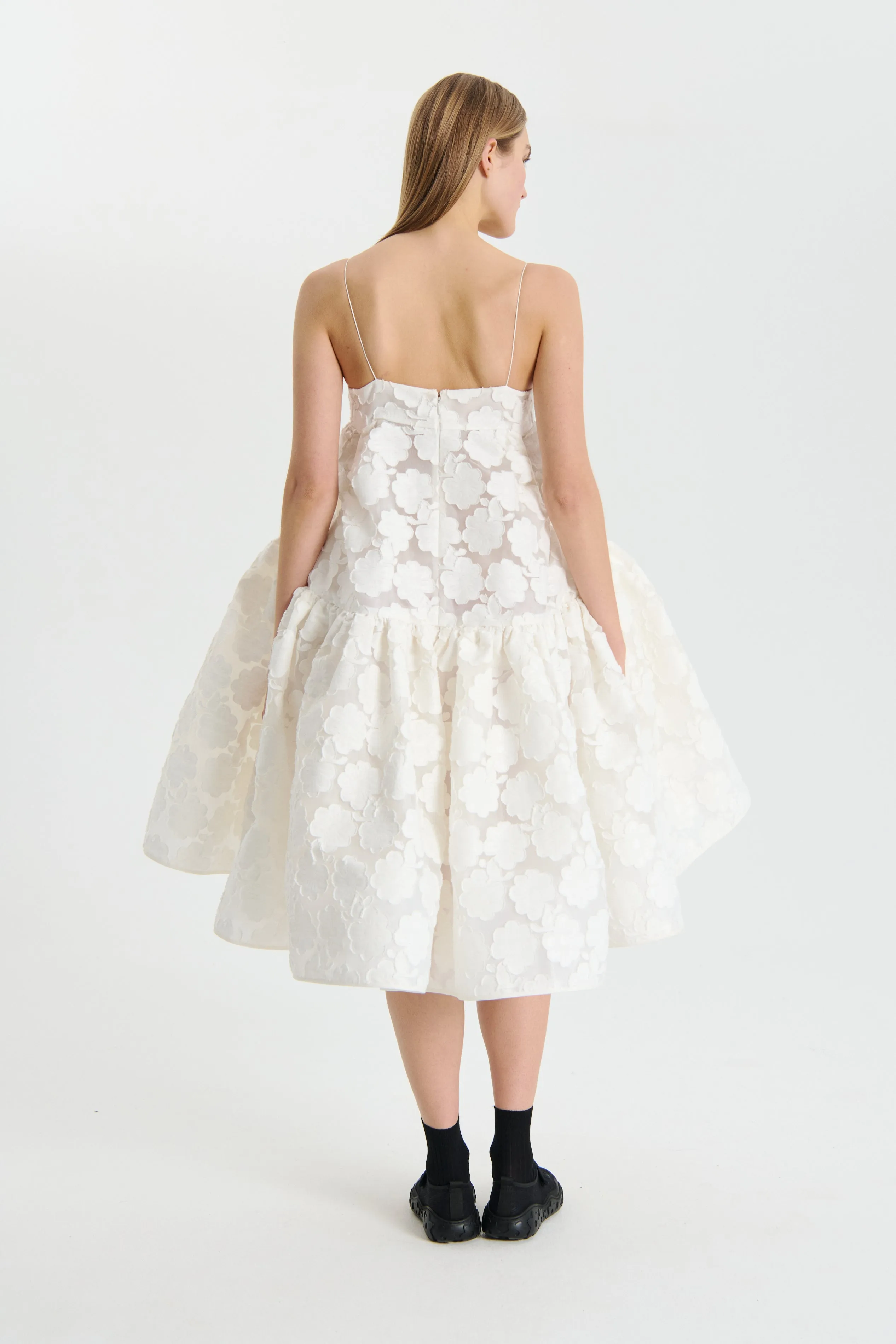 CIRKELINE | DRESS SUNSHINE FIL-COUP… WHITE sold by Cecilie Bahnsen product image thumbnail 2