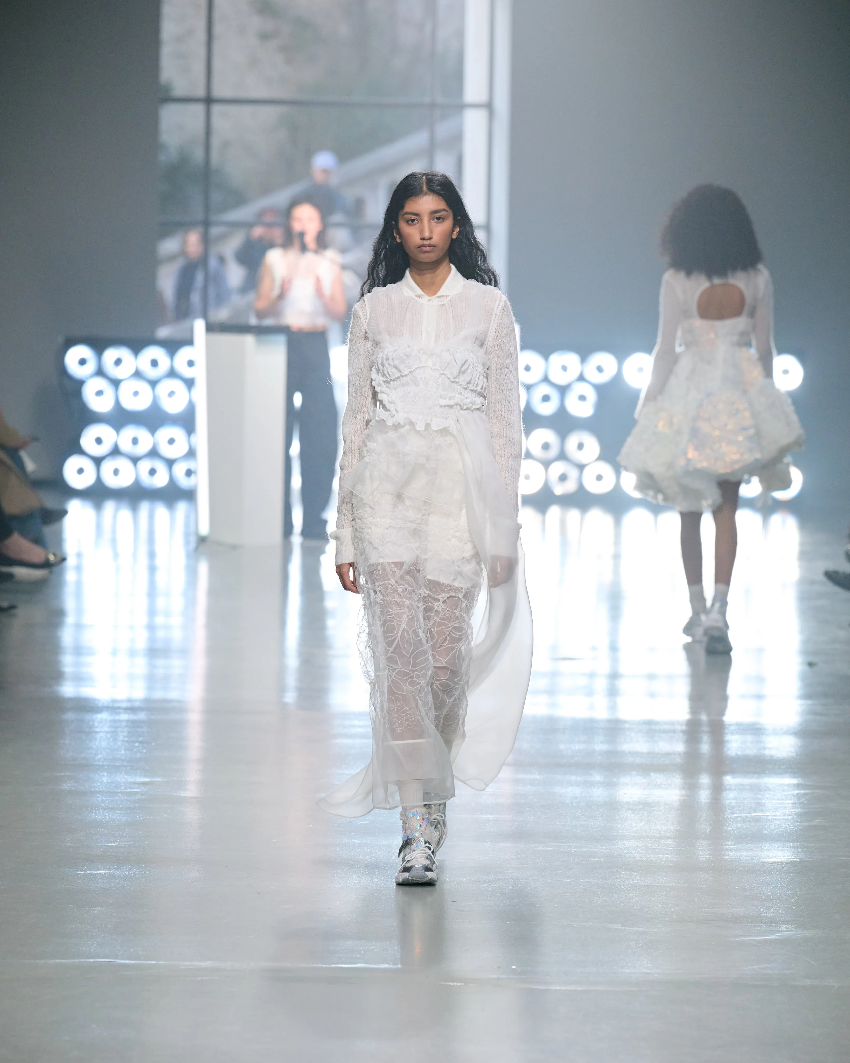 UNIVERSE | SKIRT DENALI EMBROIDERY WHITE sold by Cecilie Bahnsen product image thumbnail 4