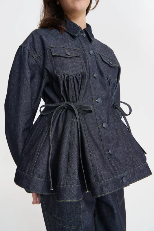 ALICE | JACKET | DENIM INDIGO made by Cecilie Bahnsen