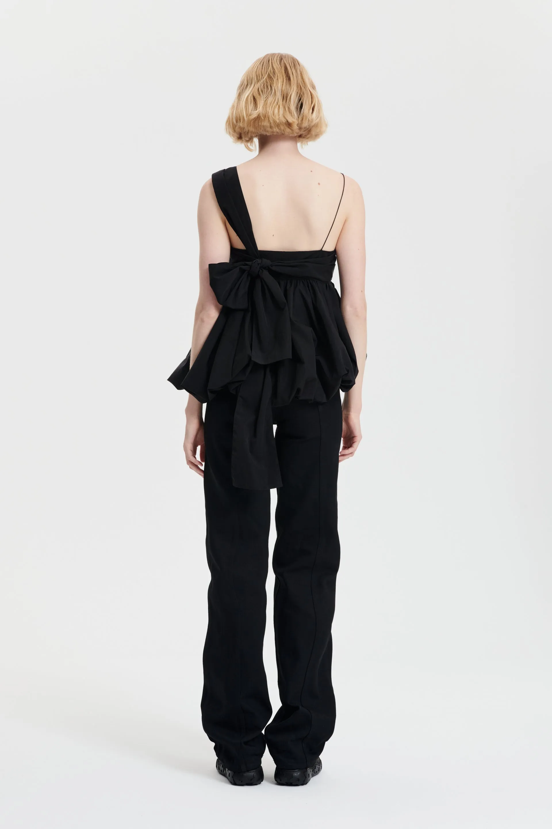 VIE | TOP CRINKLE PARACHUTE BLACK sold by Cecilie Bahnsen product image thumbnail 2