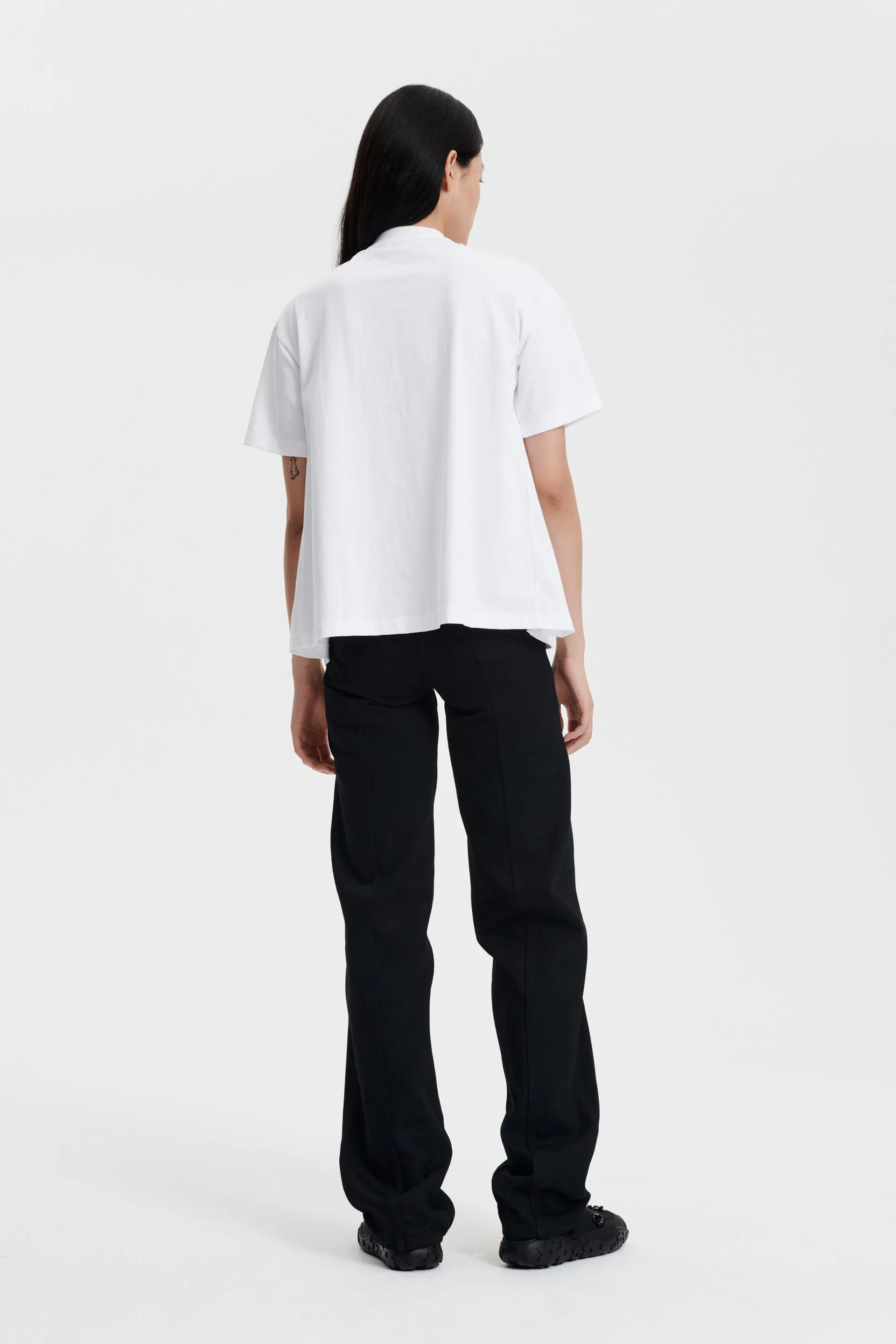 GOLDIE | T-SHIRT JERSEY WHITE sold by Cecilie Bahnsen product image thumbnail 2