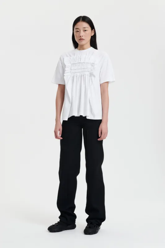 GOLDIE | T-SHIRT JERSEY WHITE | Parallel