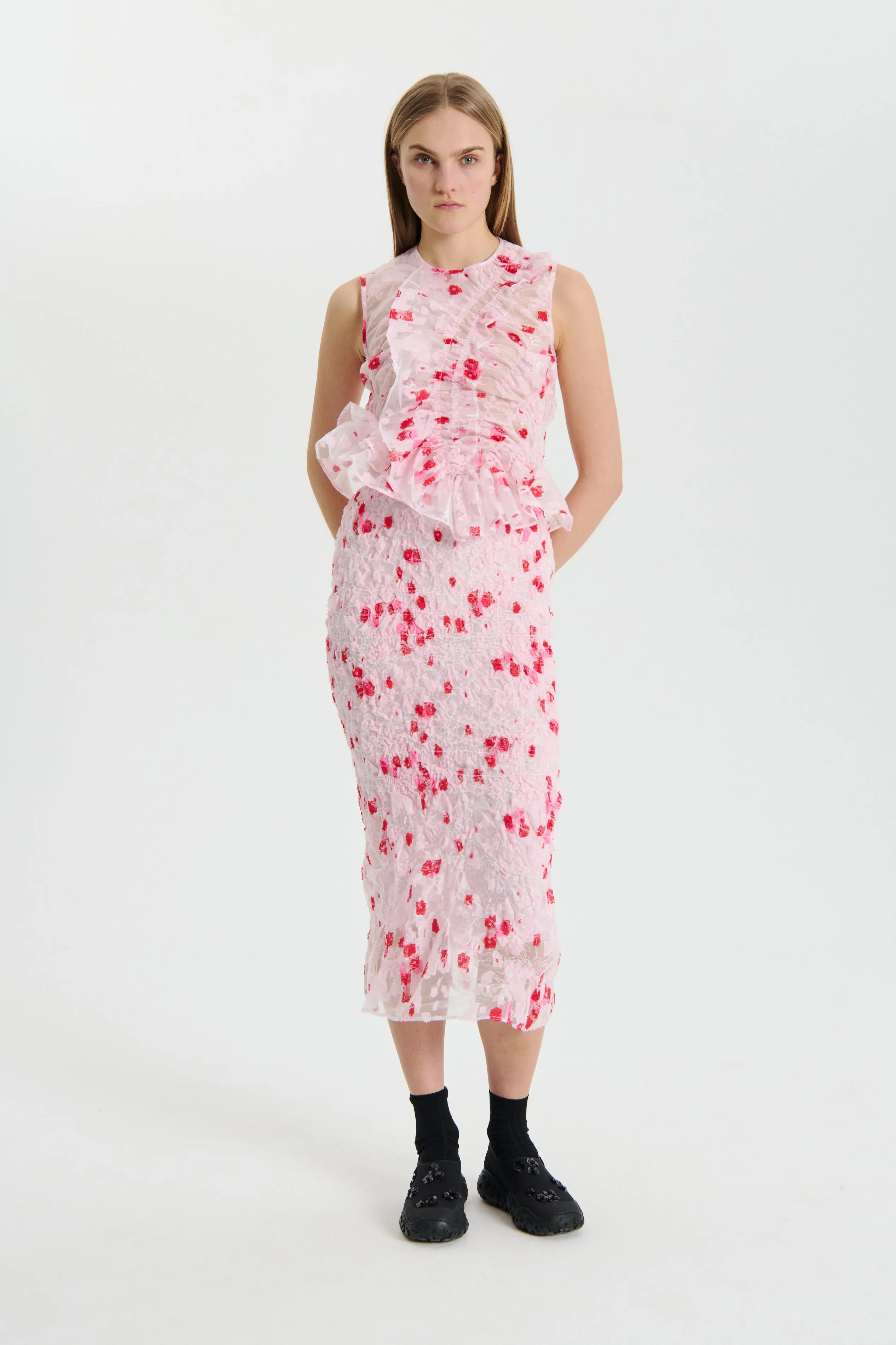 GEO | TOP YARROW FIL-COUPÉ CLEAR / LIGHT PINK sold by Cecilie Bahnsen product image thumbnail 5