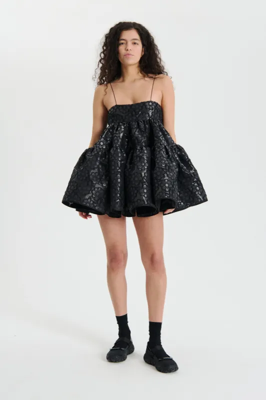 OBERRA | DRESS SUNSHINE FIL-COUP… BLACK sold by Cecilie Bahnsen