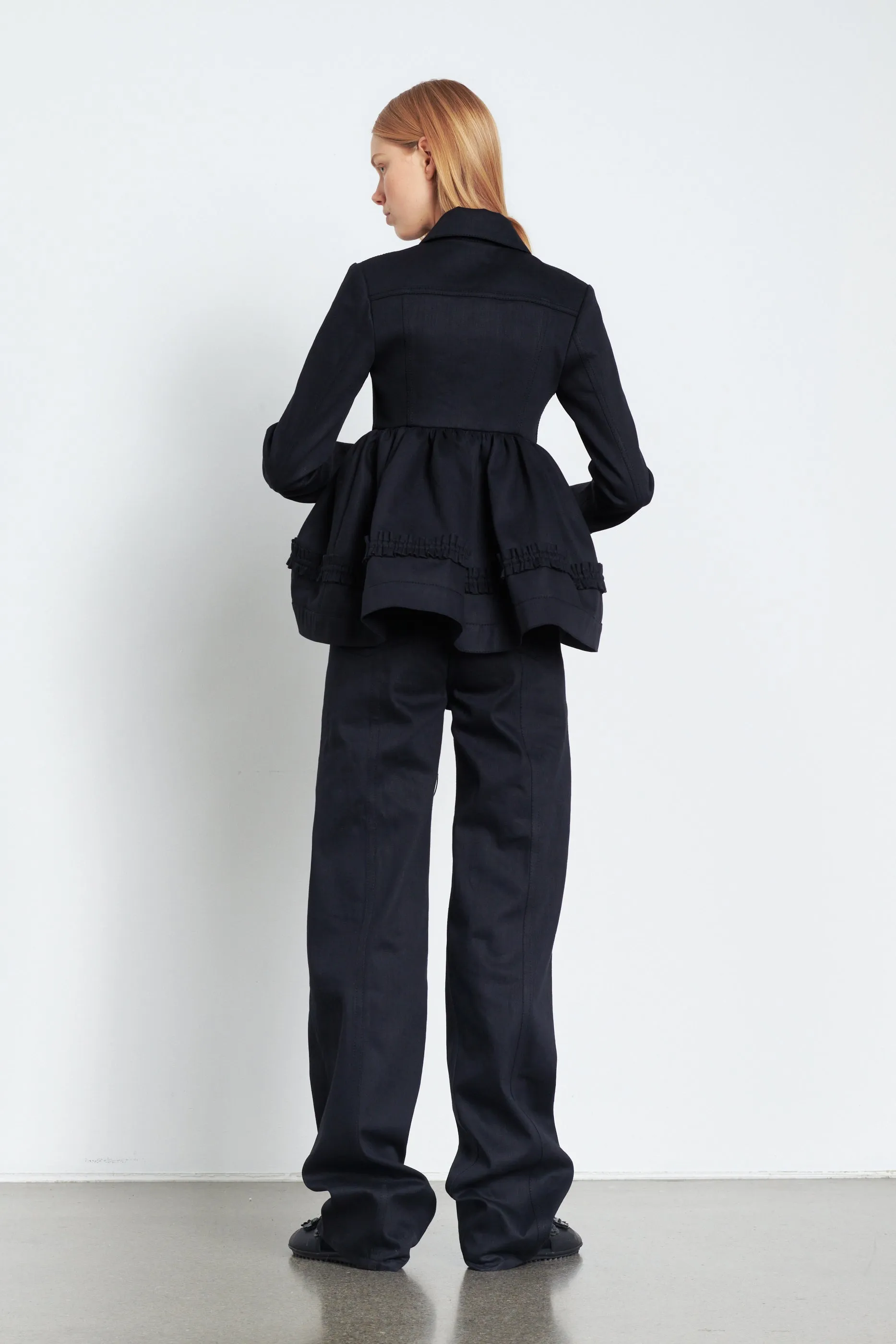 ULANDA | JACKET DENIM BLACK sold by Cecilie Bahnsen product image thumbnail 3