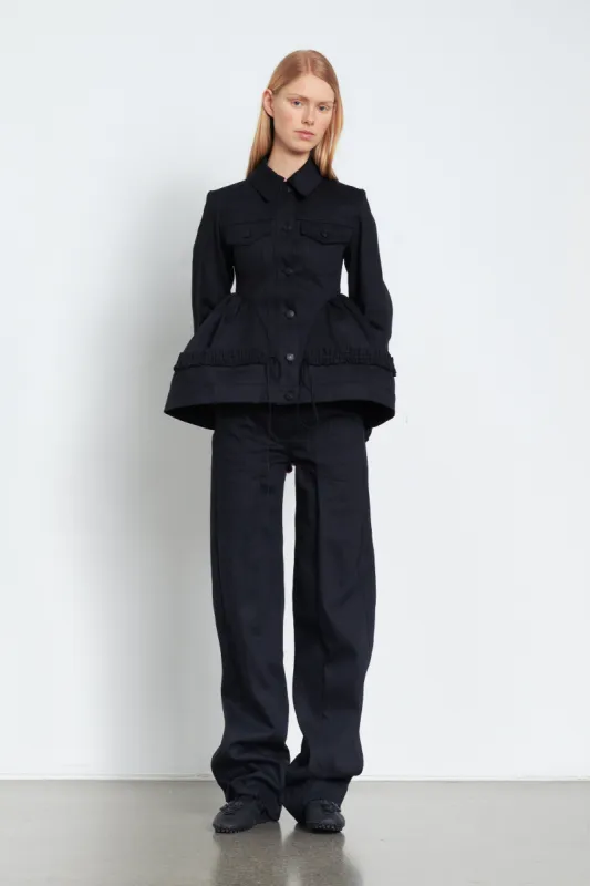 ULANDA | JACKET DENIM BLACK sold by Cecilie Bahnsen