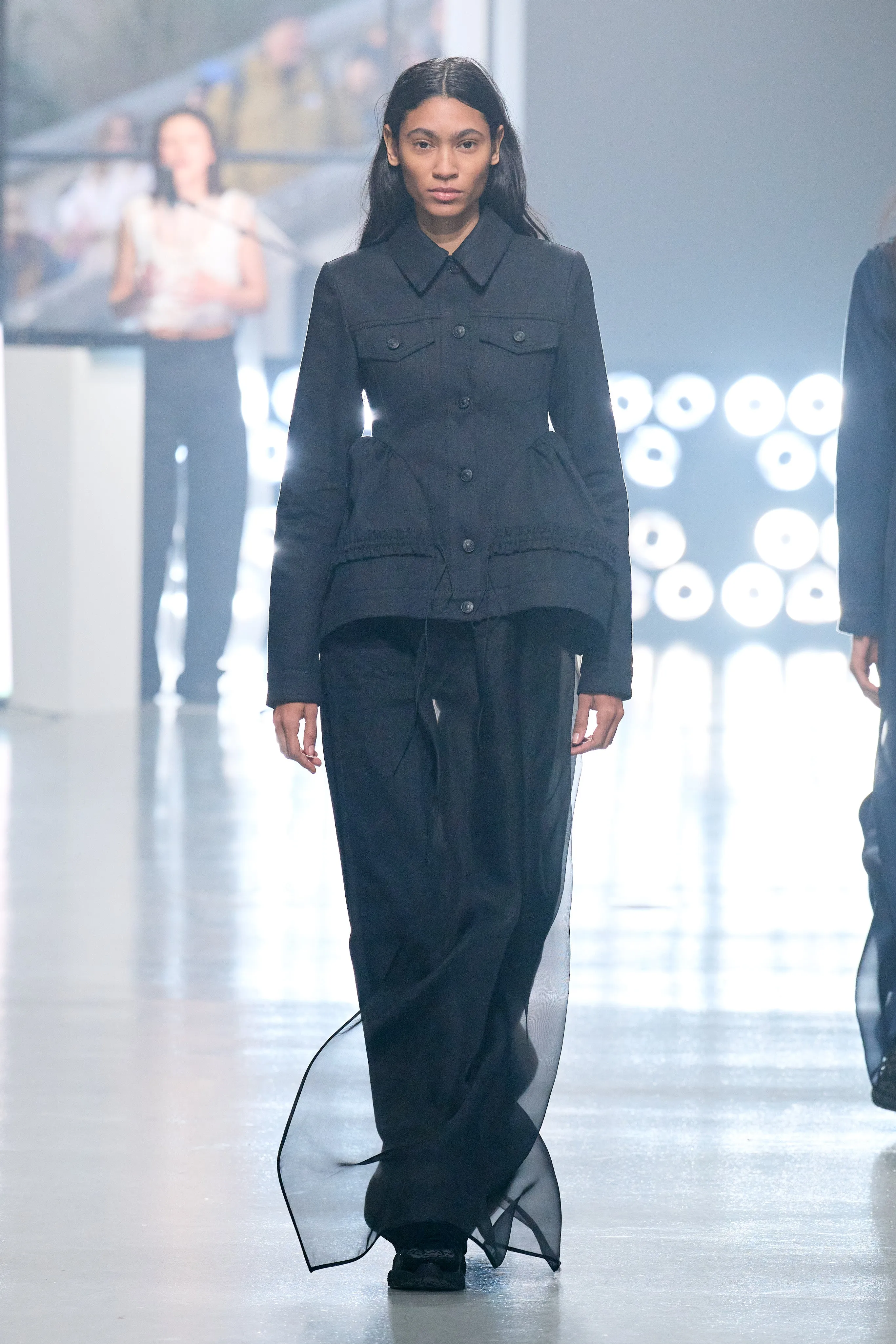 ULANDA | JACKET DENIM BLACK sold by Cecilie Bahnsen product image thumbnail 4