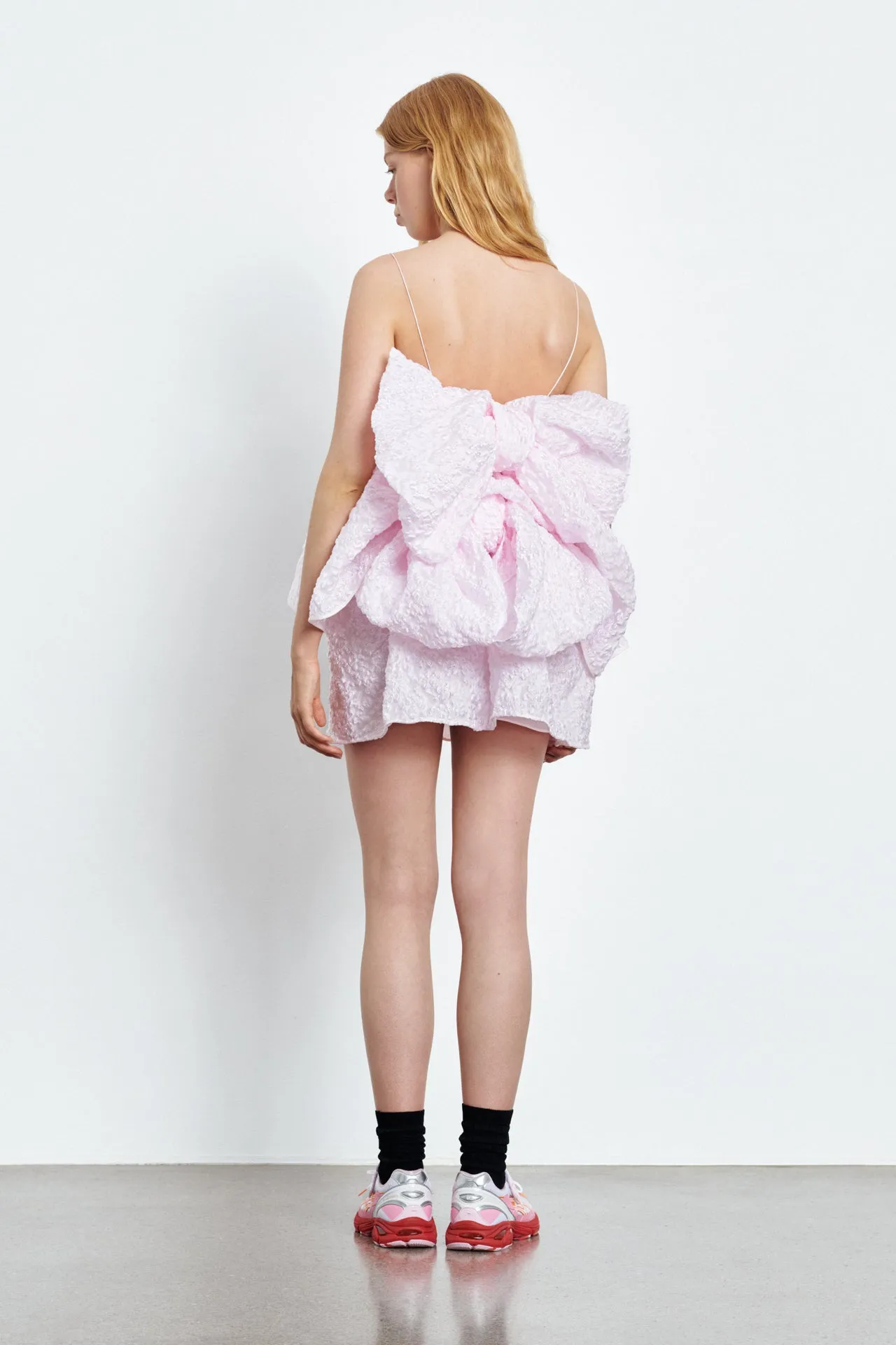 VERONICA | TOP GRASMERE MATELASSÉ ROSEWATER sold by Cecilie Bahnsen product image thumbnail 4