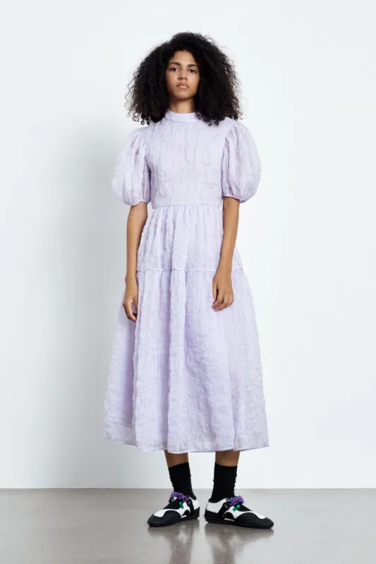 KELLY | DRESS CLOUD MATELASS… LAVENDER sold by Cecilie Bahnsen