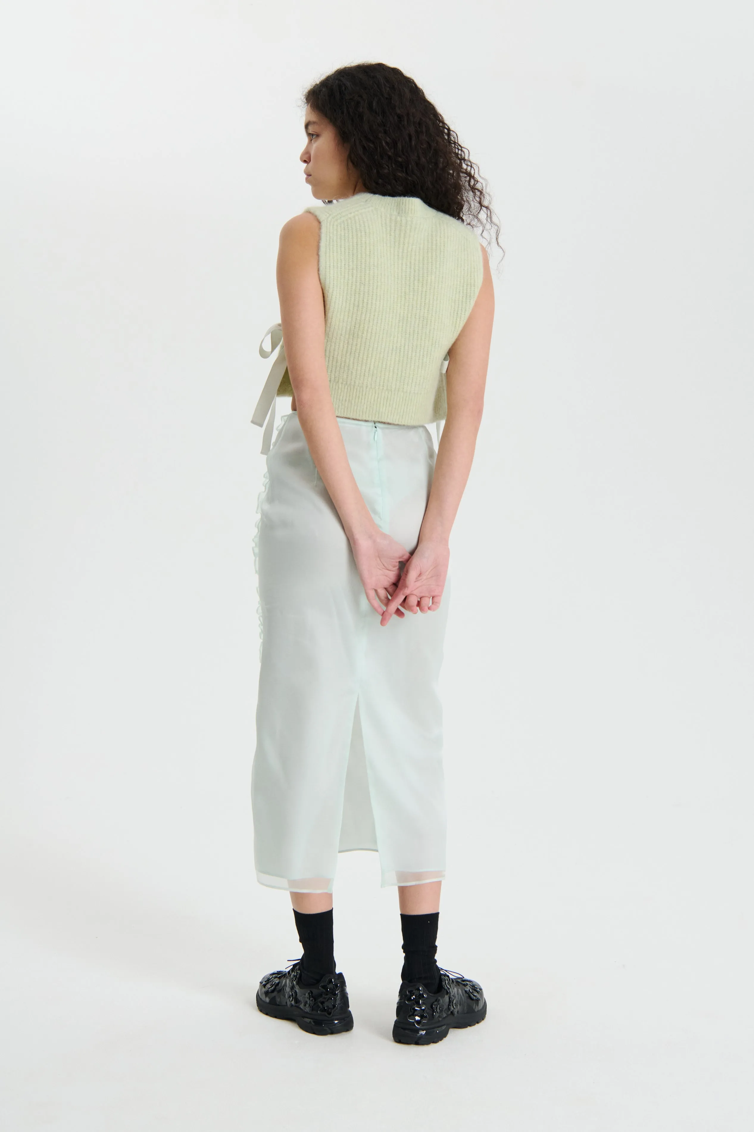 OCEAN | SKIRT SATIN ORGANZA MINT sold by Cecilie Bahnsen product image thumbnail 5