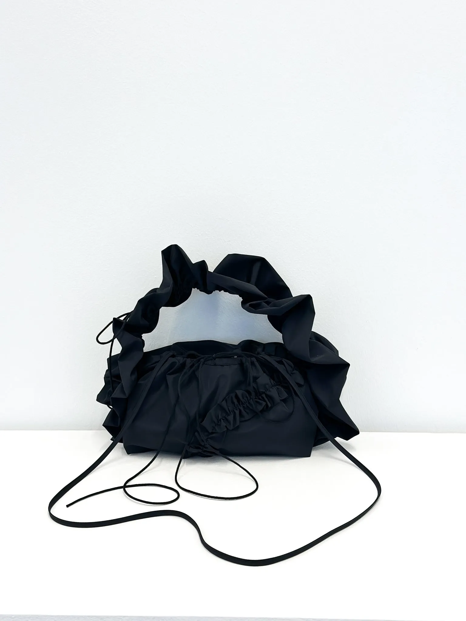 UMI | BAG RECYCLED HEAVY TAFT BLACK sold by Cecilie Bahnsen