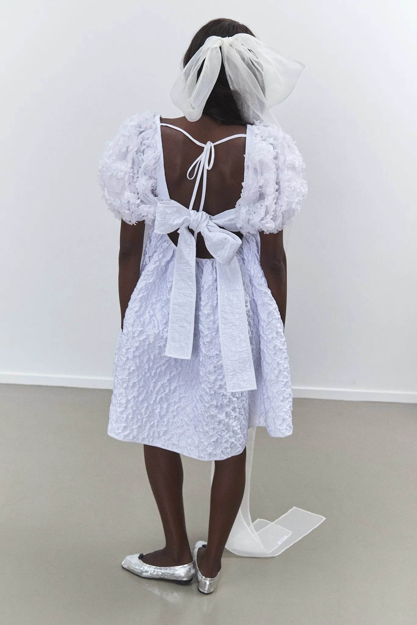 TILDE | PATCH. DRESS ENCORE PATCHWORK WHITE BRIDAL sold by Cecilie Bahnsen product image thumbnail 2