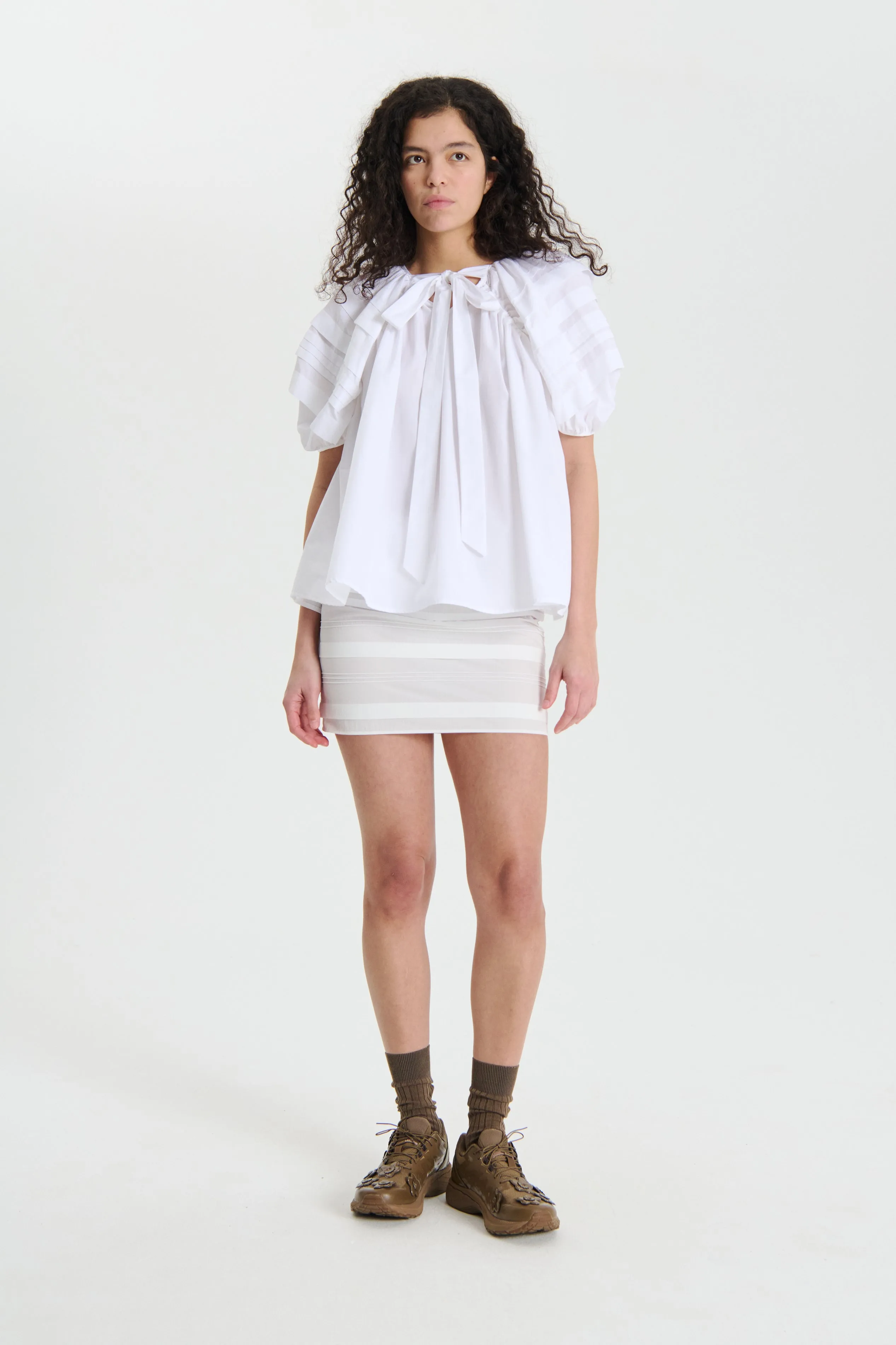 PALOMA | TOP COTTON WHITE sold by Cecilie Bahnsen