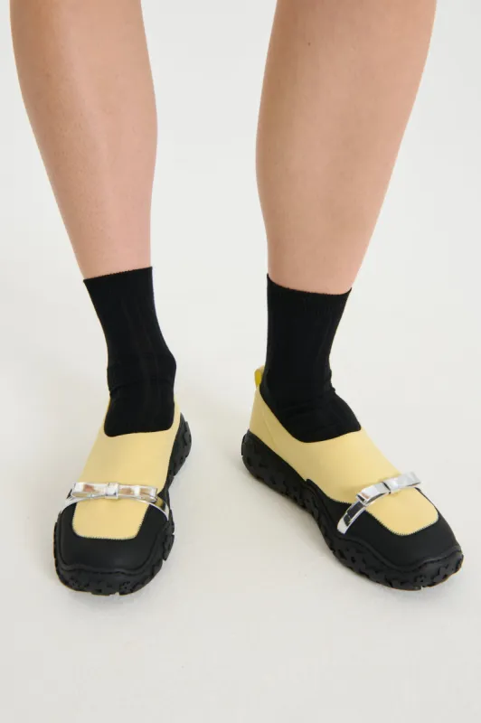 ORLAN | SNEAKER MESH SOFT YELLOW made by Cecilie Bahnsen