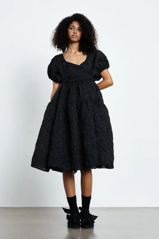 Cecilie bahnsen Ammi ドレス ピスタチオ Cecilie Bahnsen AMMI | DRESS GRASMERE MATELASSÉ PISTACHIO