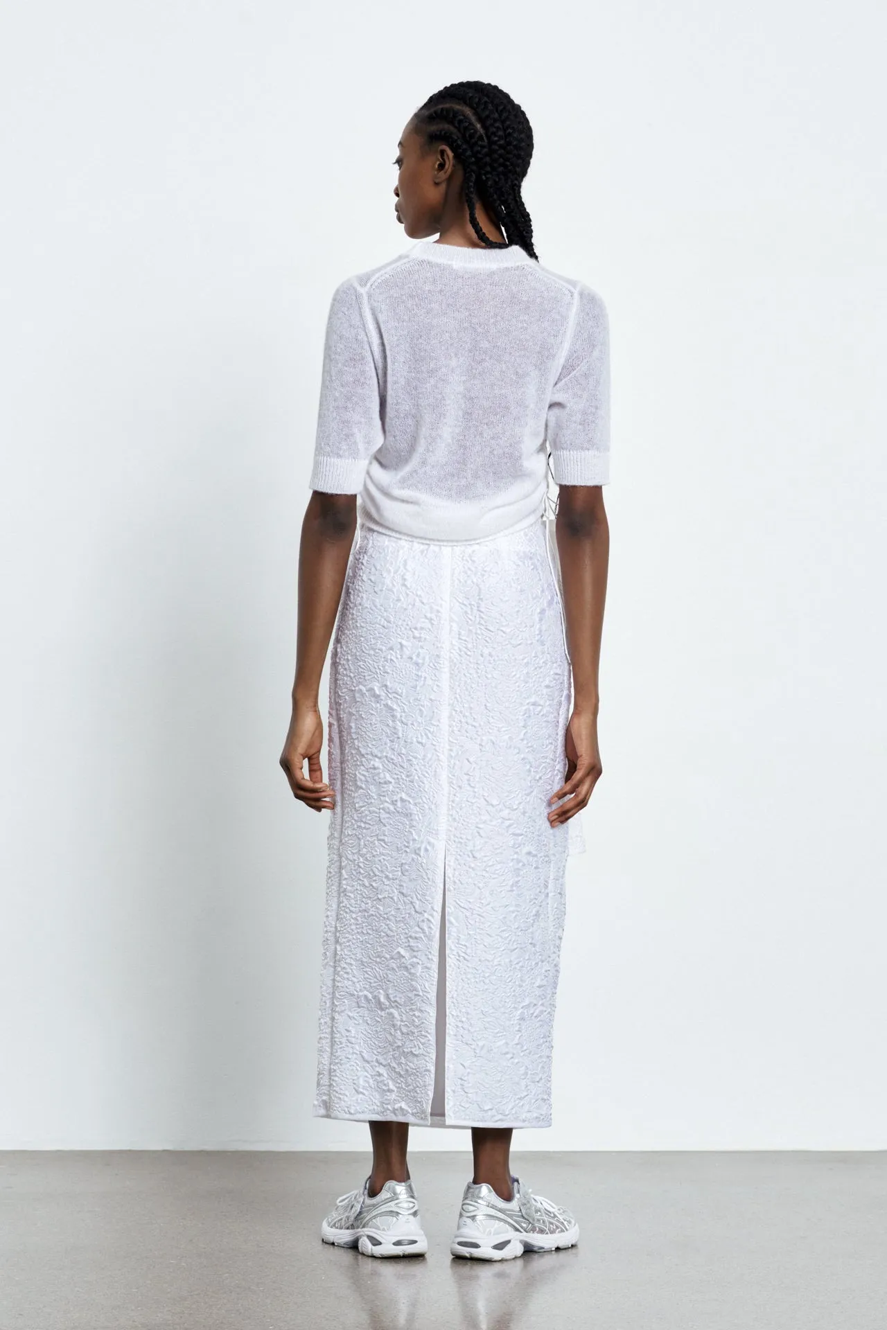 VIDEL | TOP VENUS SOFT KNIT WHITE sold by Cecilie Bahnsen product image thumbnail 4
