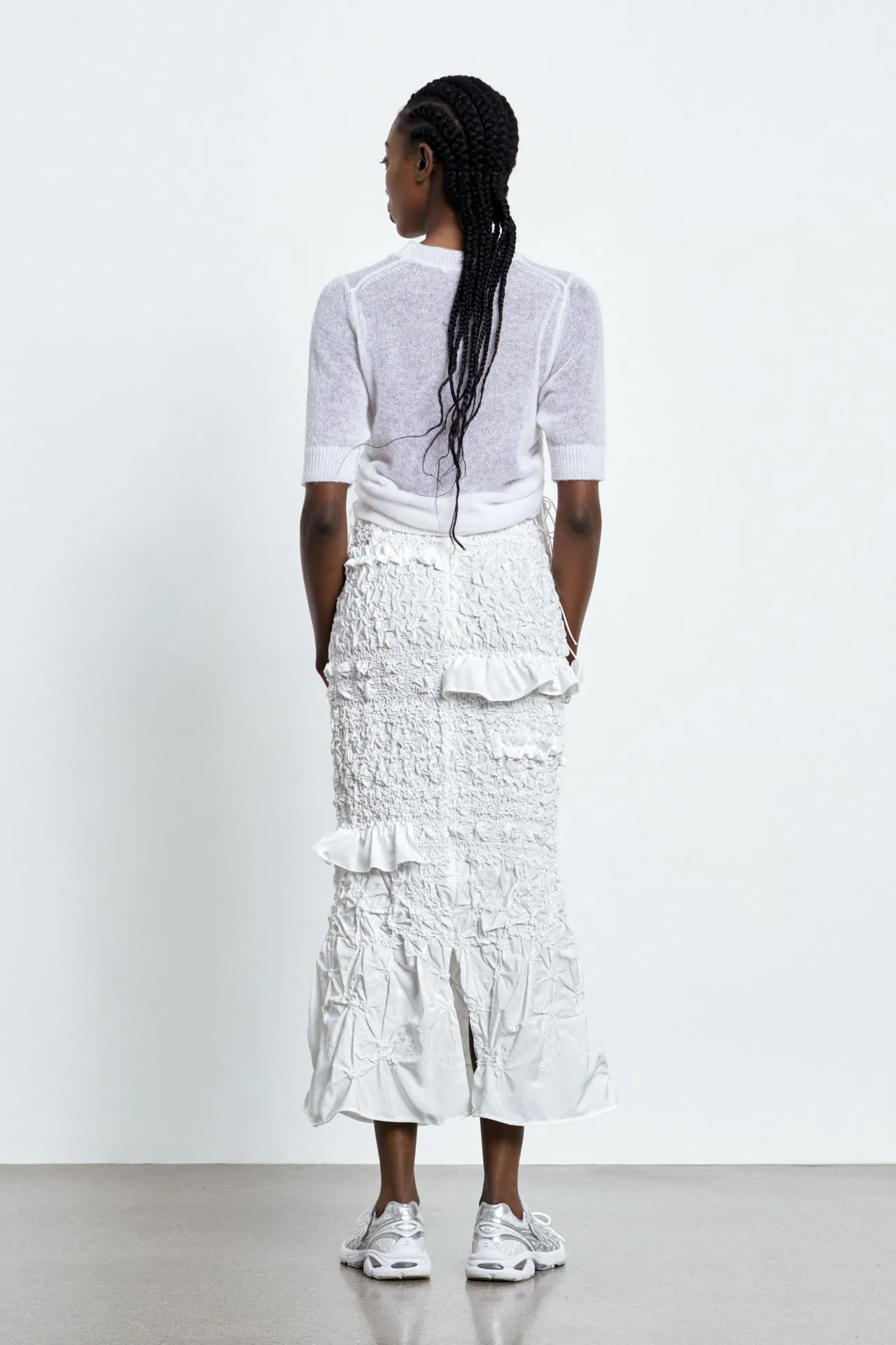 VIDEL | TOP VENUS SOFT KNIT WHITE sold by Cecilie Bahnsen product image thumbnail 2