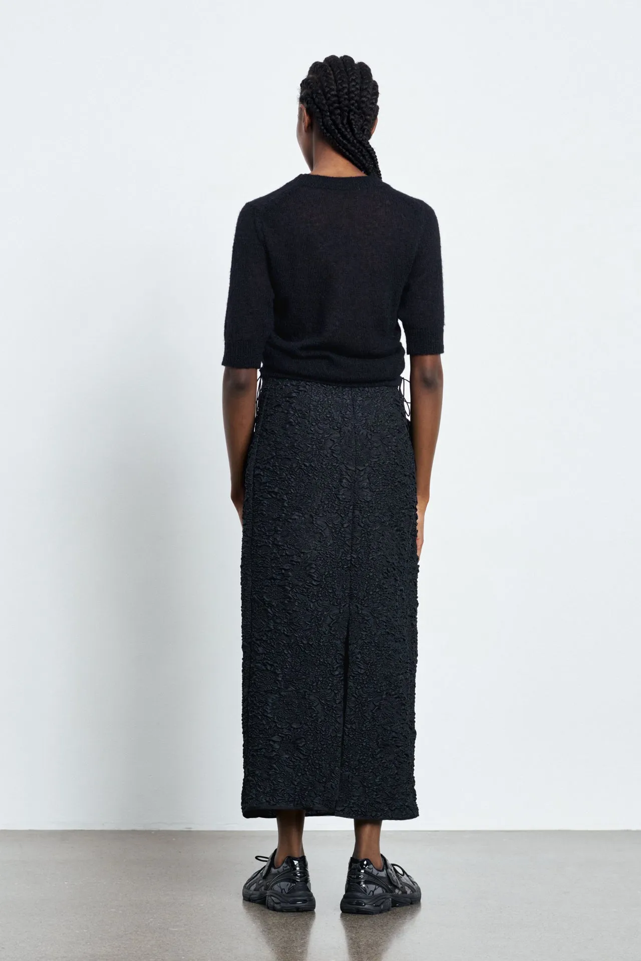 VIDEL | TOP VENUS SOFT KNIT BLACK sold by Cecilie Bahnsen product image thumbnail 2