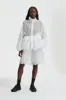 ARLO | JACKET EMBROIDERED RIPSTOP WHITE sold by Cecilie Bahnsen