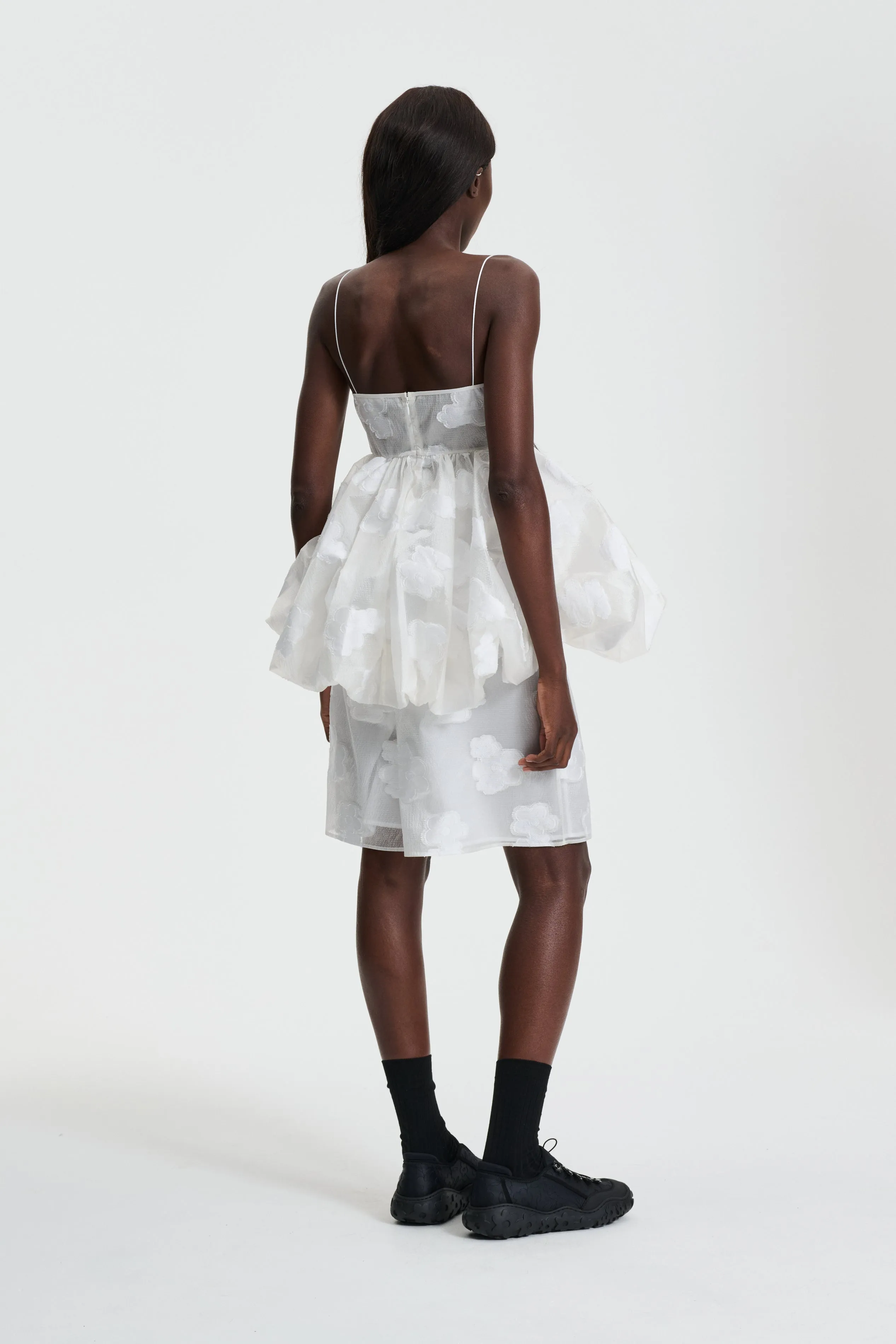 ANETTE | TOP KUMO FIL-COUPÉ WHITE sold by Cecilie Bahnsen product image thumbnail 3