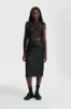 ALFIE | TOP FLOWER EMBROIDERY BLACK sold by Cecilie Bahnsen