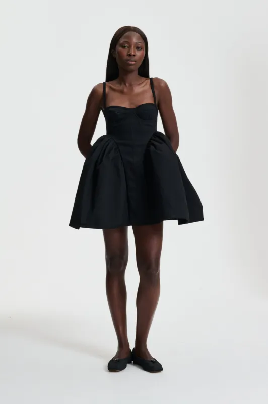 OVID | DRESS DENIM BLACK made by Cecilie Bahnsen