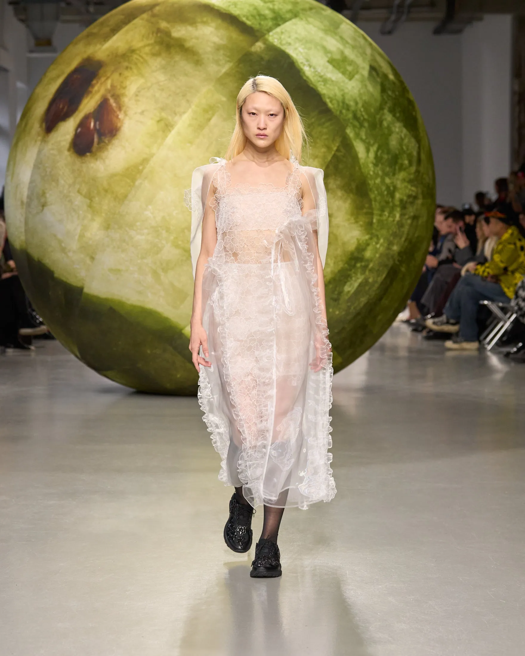OSWALD | DRESS MAGNOLIA EMBROIDERY WHITE sold by Cecilie Bahnsen product image thumbnail 3