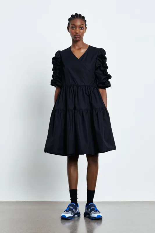 VERMONT | DRESS COTTON BLACK made by Cecilie Bahnsen